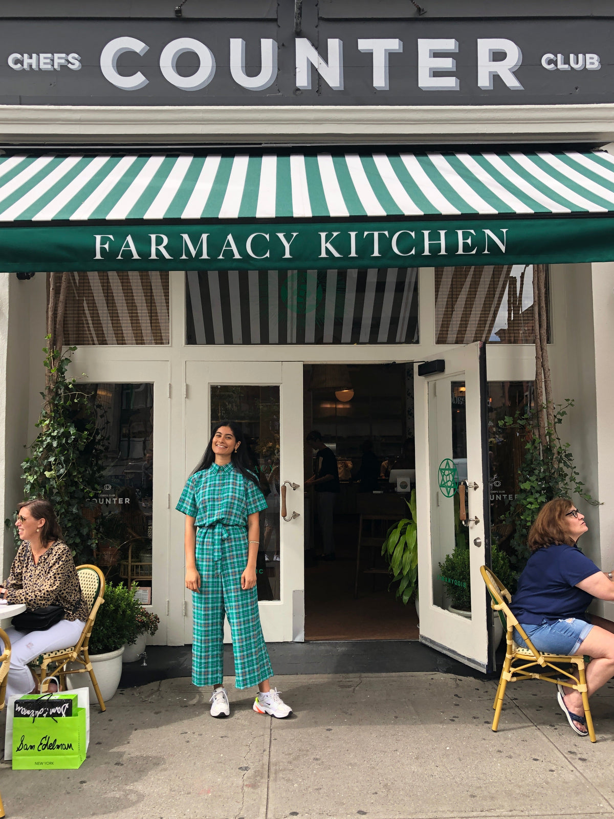 Moonji tubs at the Farmacy Kitchen pop-up in Manhattan