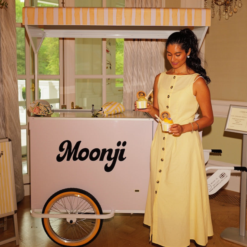 The L’Oréal x Moonji bespoke toppings bar at the Mandarin Oriental, London